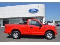 2017 Race Red Ford F150 XL Regular Cab  photo #2