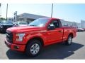 2017 Race Red Ford F150 XL Regular Cab  photo #3