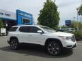 2017 White Frost Tricoat GMC Acadia SLT AWD  photo #3