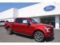 2017 Ruby Red Ford F150 XLT SuperCrew 4x4  photo #1