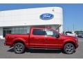 2017 Ruby Red Ford F150 XLT SuperCrew 4x4  photo #2