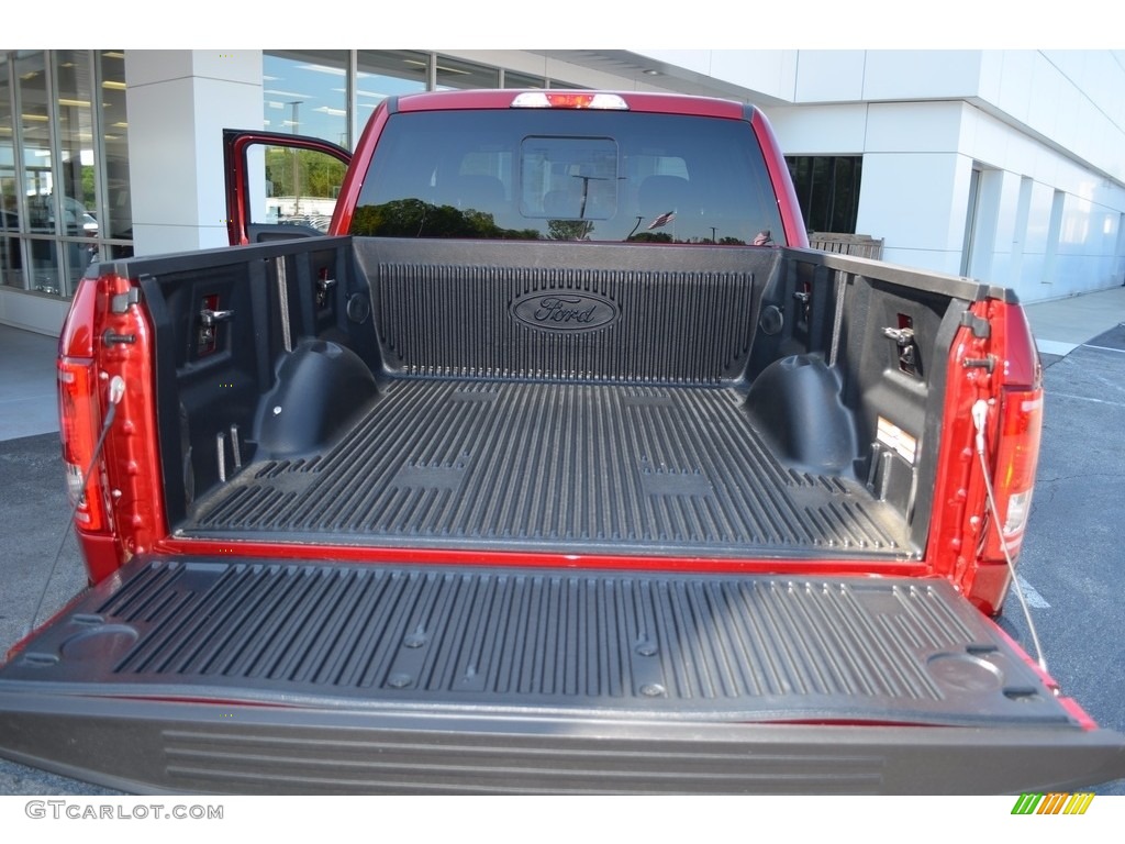2017 F150 XLT SuperCrew 4x4 - Ruby Red / Black photo #6