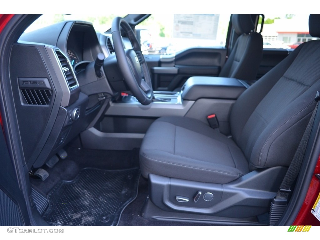 2017 F150 XLT SuperCrew 4x4 - Ruby Red / Black photo #8