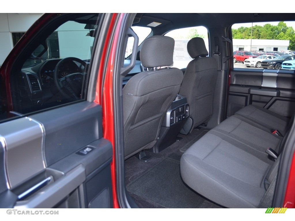 2017 F150 XLT SuperCrew 4x4 - Ruby Red / Black photo #10