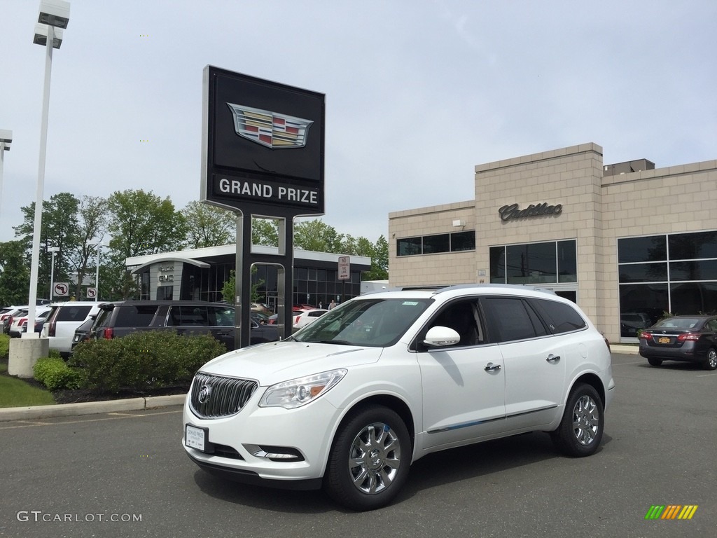 2017 Enclave Premium AWD - Summit White / Ebony/Ebony photo #1