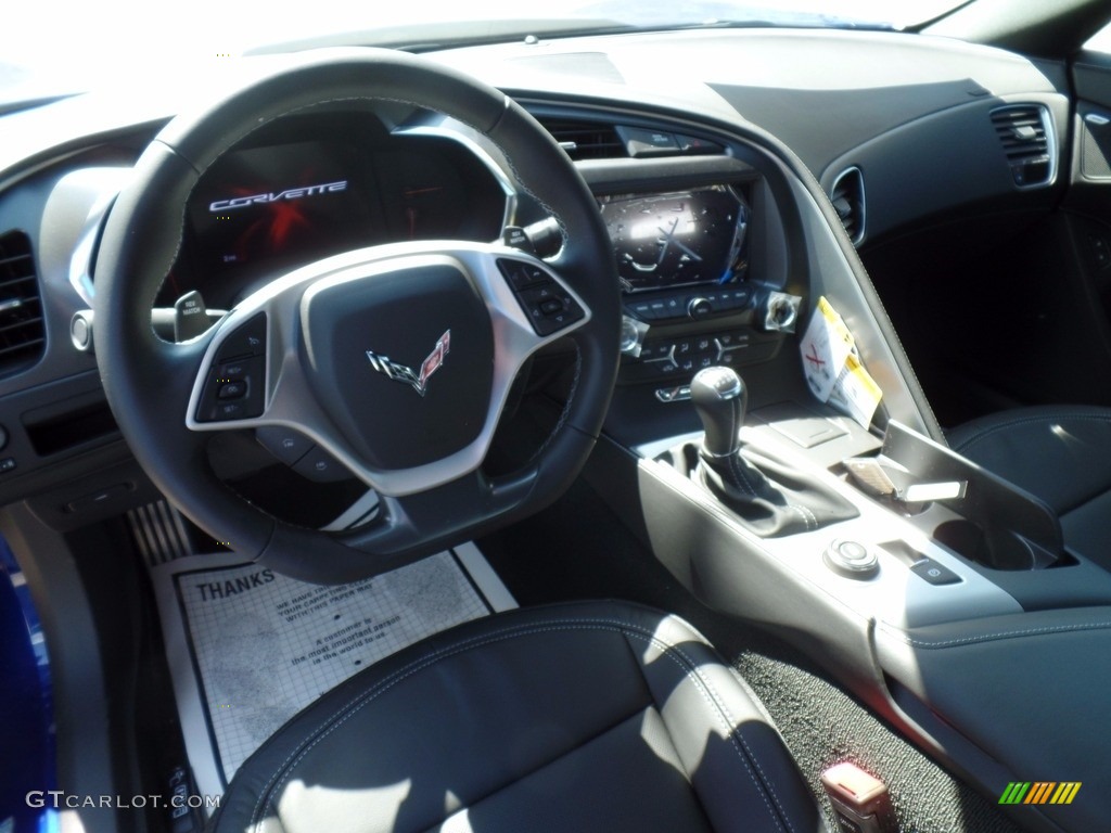 2017 Corvette Stingray Coupe - Admiral Blue / Jet Black photo #21