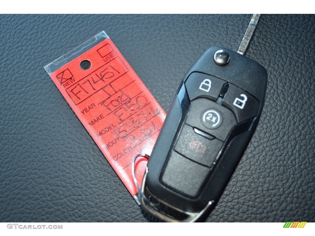 2017 F150 XLT SuperCrew 4x4 - Ruby Red / Black photo #23