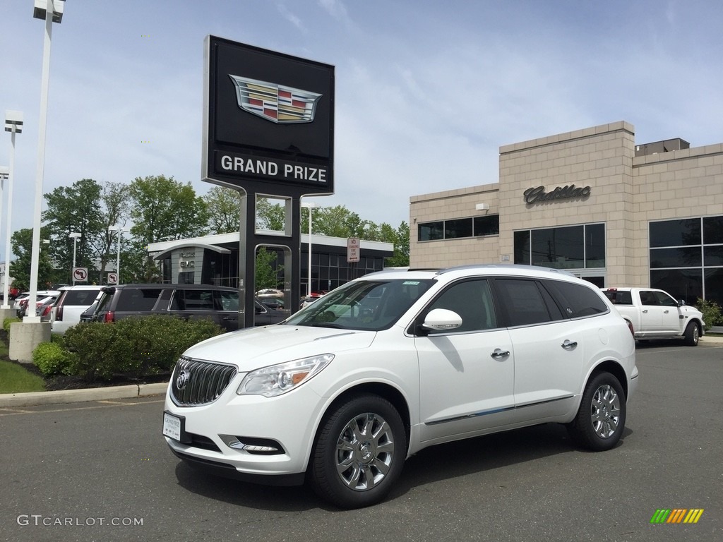 2017 Enclave Premium AWD - Summit White / Ebony/Ebony photo #1