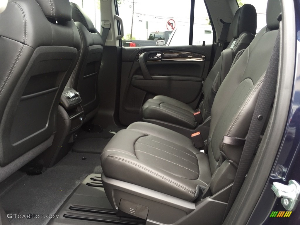 2017 Enclave Leather AWD - Dark Sapphire Blue Metallic / Ebony/Ebony photo #7