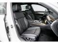 Black 2018 BMW 7 Series 750i Sedan Interior Color