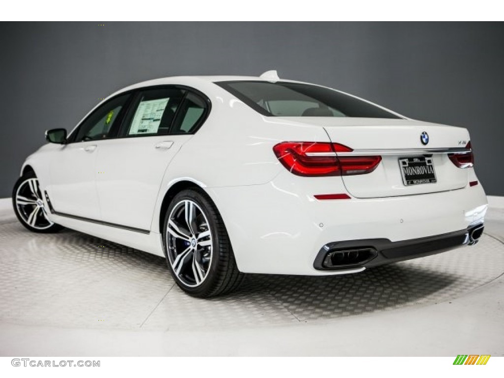 2018 7 Series 750i Sedan - Alpine White / Black photo #3