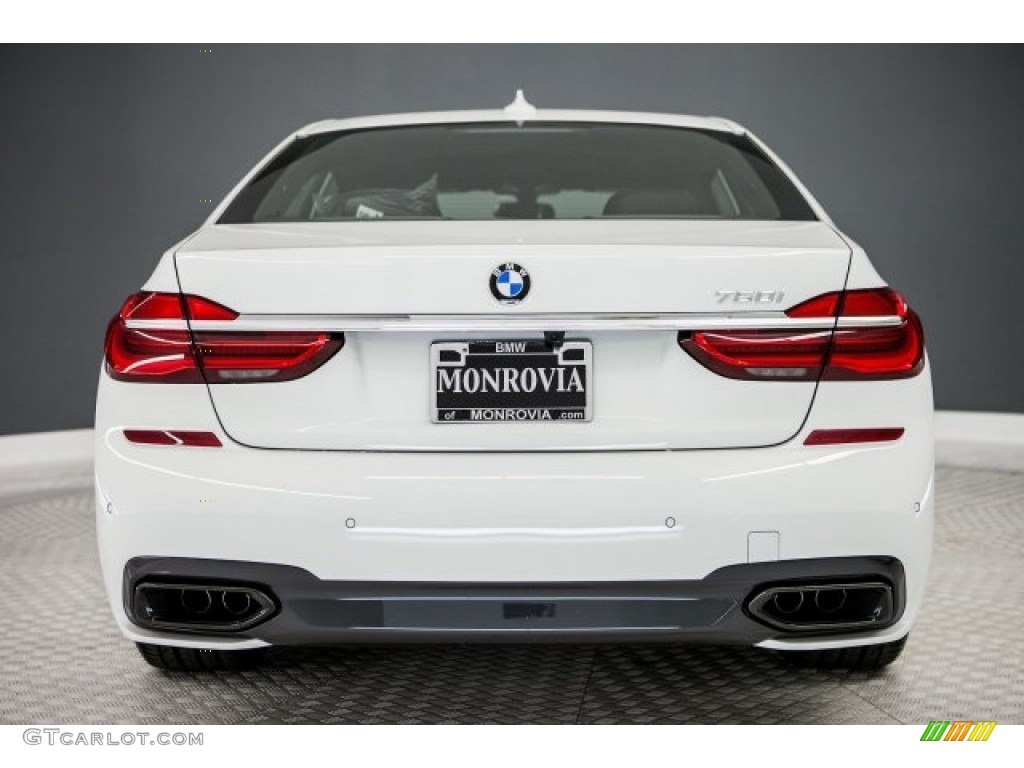 2018 7 Series 750i Sedan - Alpine White / Black photo #4