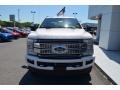 White Platinum - F250 Super Duty Platinum Crew Cab 4x4 Photo No. 4