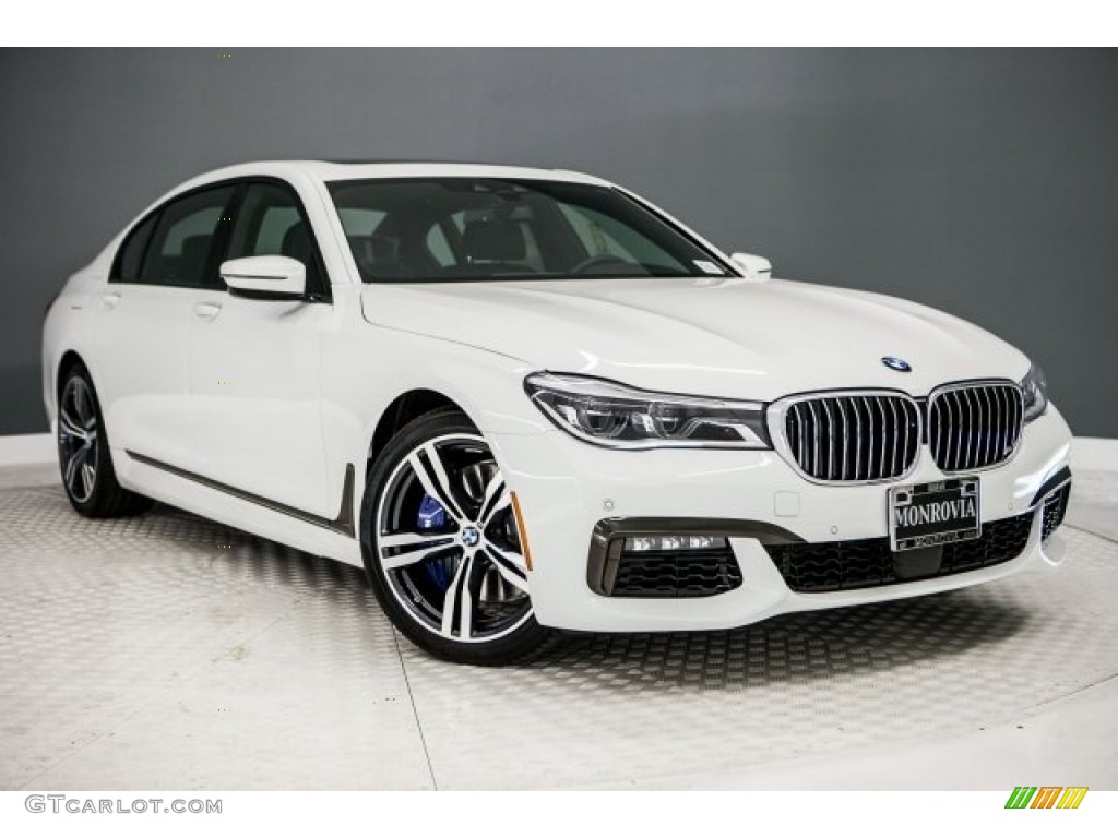 2018 7 Series 750i Sedan - Alpine White / Black photo #12