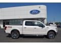 White Platinum 2017 Ford F150 Lariat SuperCrew 4X4 Exterior