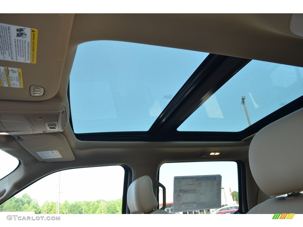2017 F150 Lariat SuperCrew 4X4 - White Platinum / Light Camel photo #9