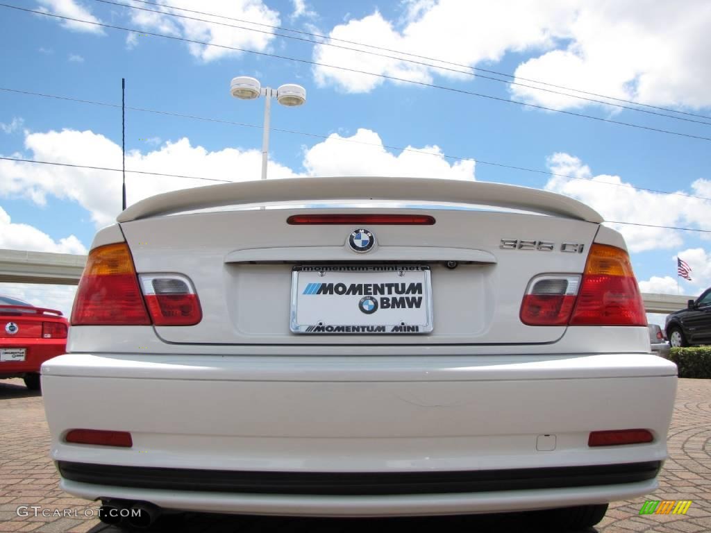 2002 3 Series 325i Convertible - Alpine White / Natural Brown photo #4