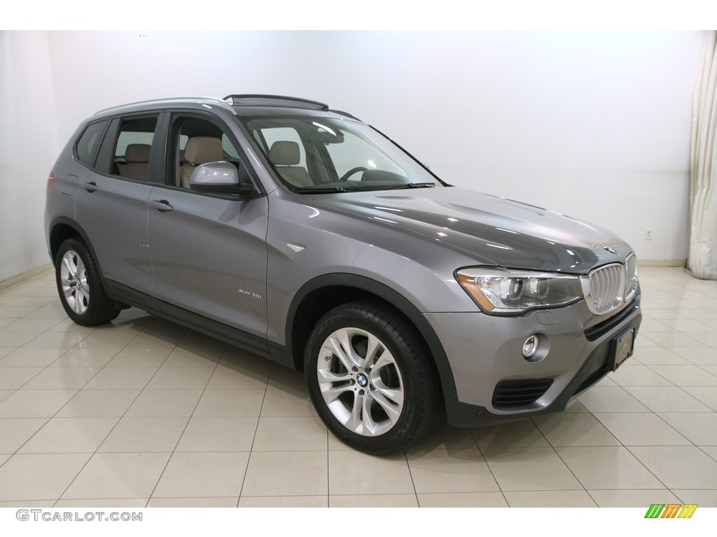 2016 X3 xDrive35i - Space Grey Metallic / Oyster photo #1