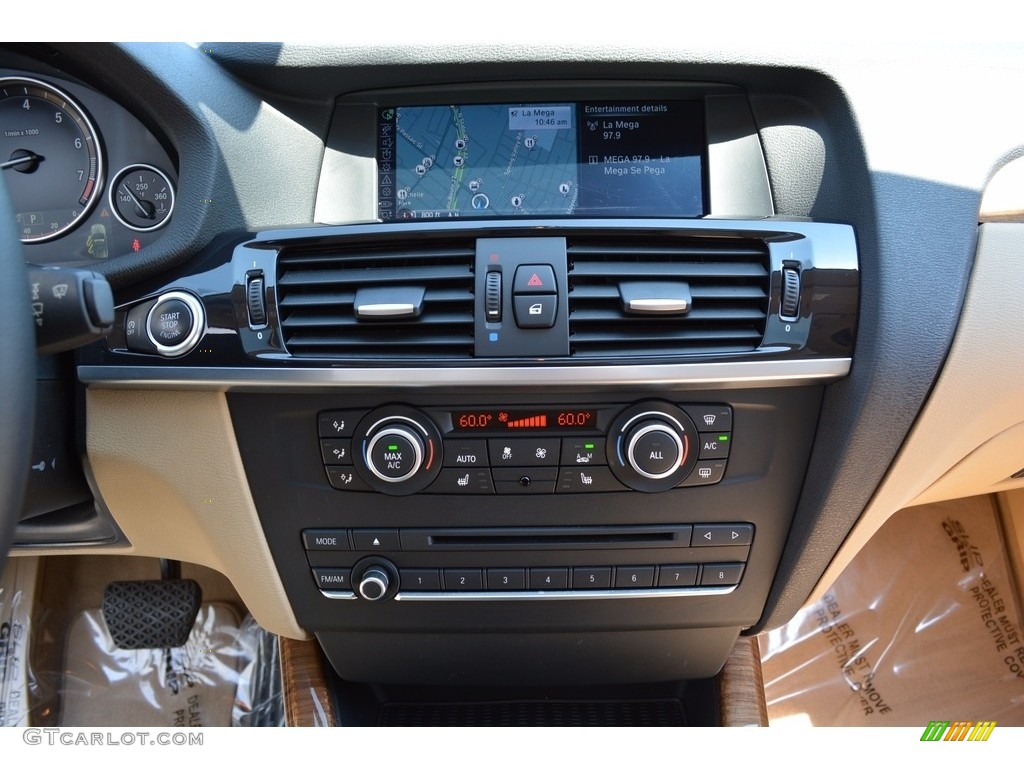 2014 X3 xDrive28i - Deep Sea Blue Metallic / Sand Beige photo #16