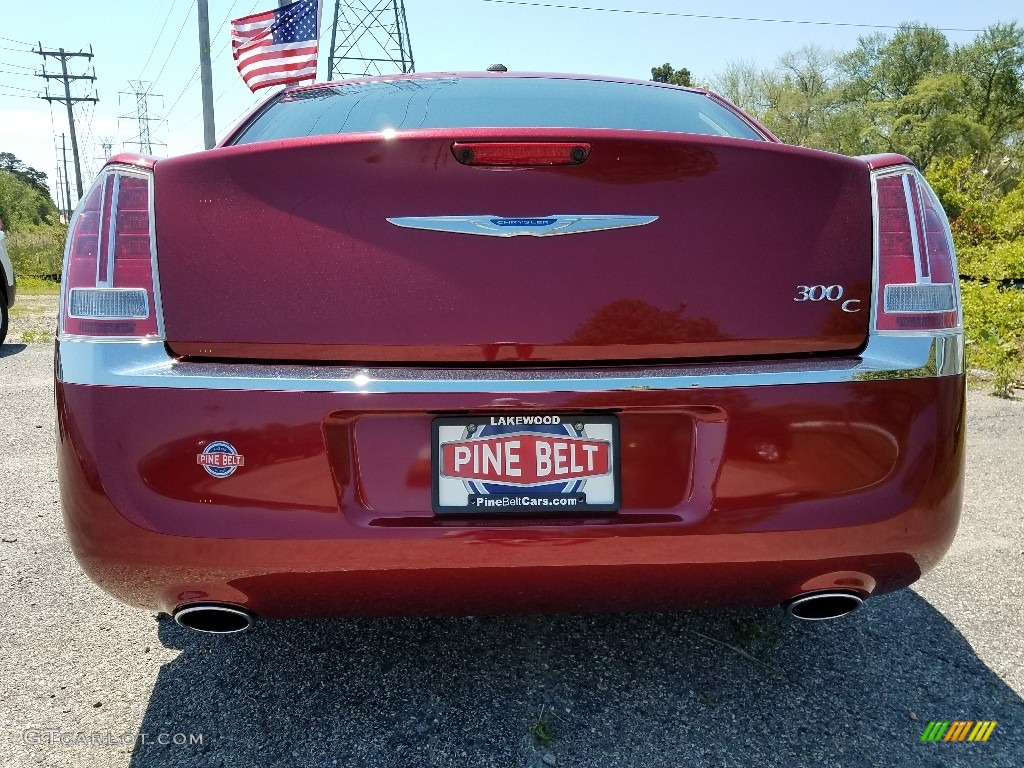 2014 300 C - Deep Cherry Red Crystal Pearl / Dark Frost Beige/Light Frost Beige photo #8