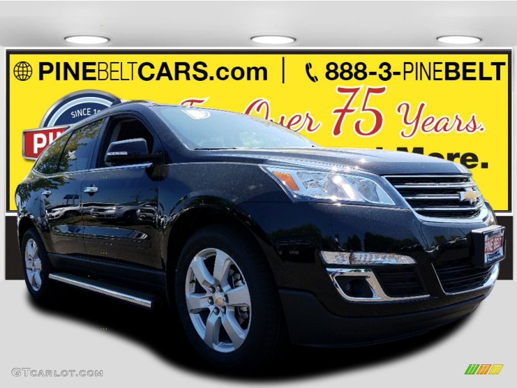 Mosaic Black Metallic Chevrolet Traverse