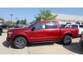 2017 Ruby Red Ford F150 XLT SuperCrew 4x4  photo #2