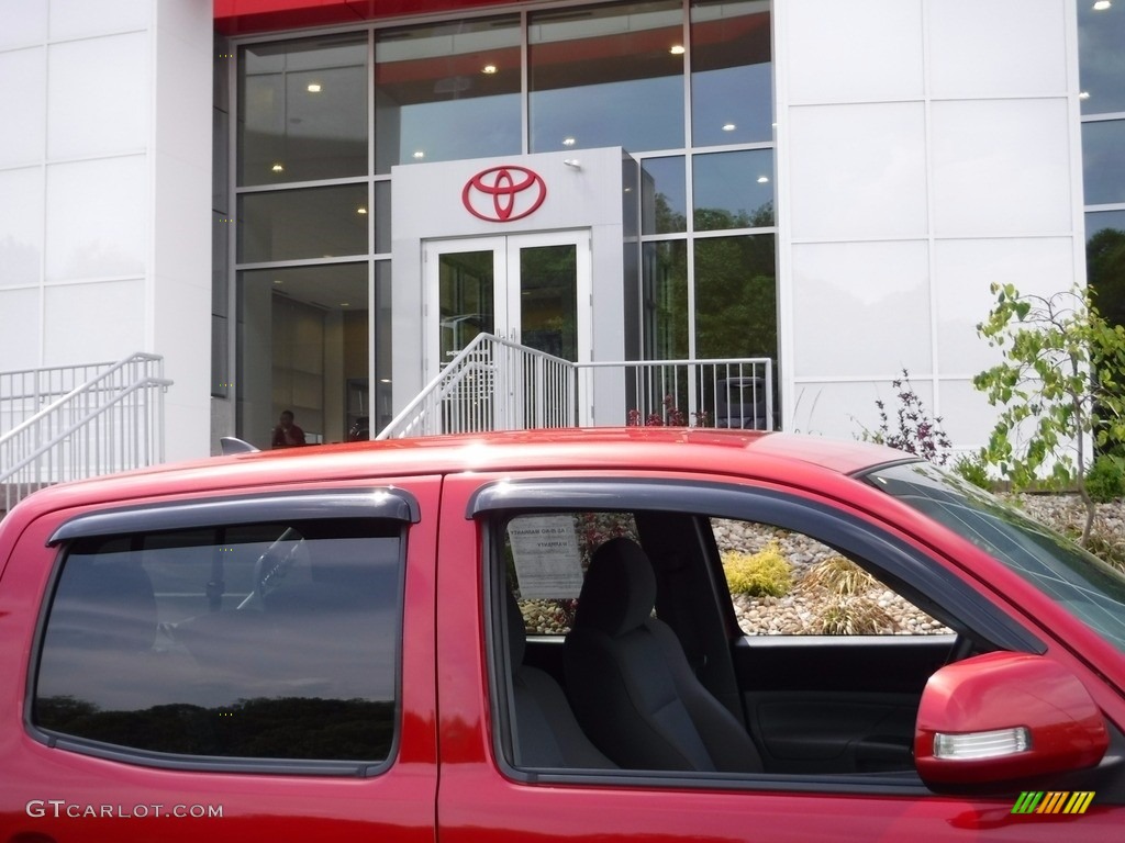 2012 Tacoma V6 TRD Sport Double Cab 4x4 - Barcelona Red Metallic / Graphite photo #3