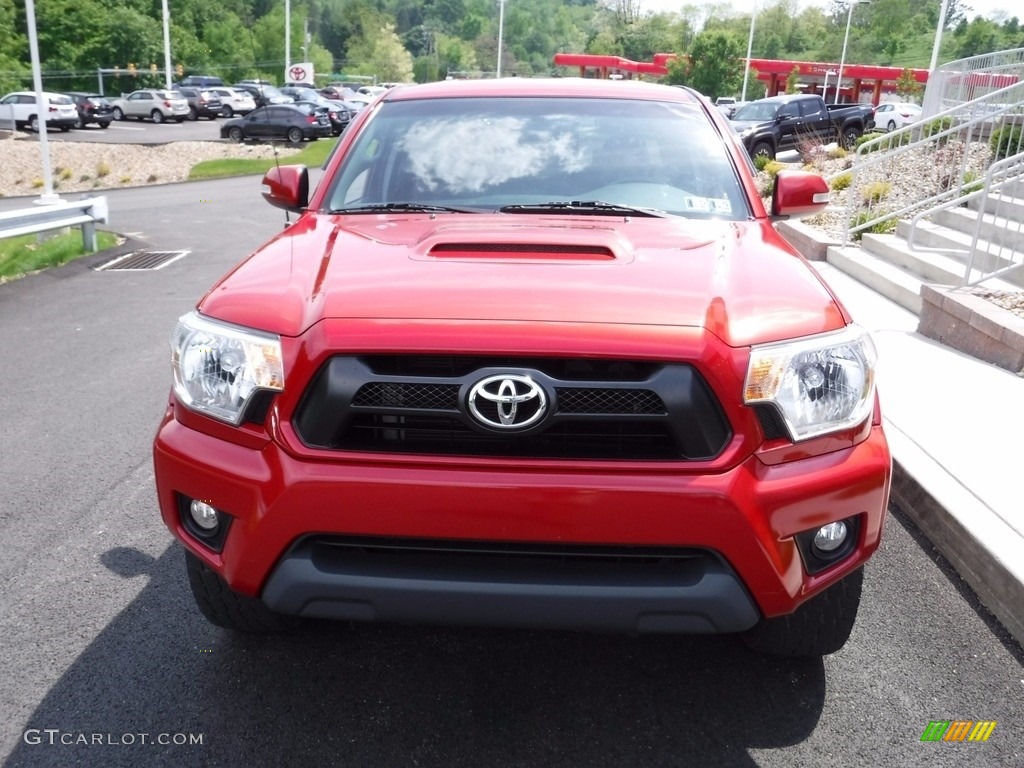 2012 Tacoma V6 TRD Sport Double Cab 4x4 - Barcelona Red Metallic / Graphite photo #6
