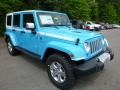 2017 Chief Blue Jeep Wrangler Unlimited Chief Edition 4x4  photo #7