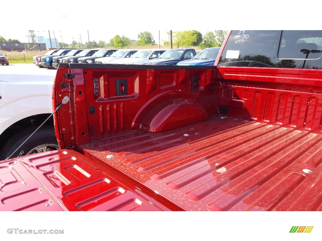2017 F150 XLT SuperCrew 4x4 - Ruby Red / Black photo #7