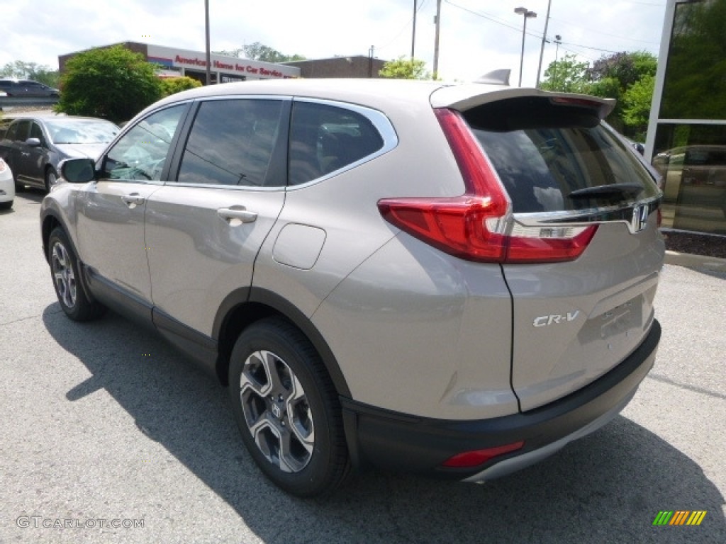 2017 CR-V EX AWD - Sandstorm Metallic / Ivory photo #2