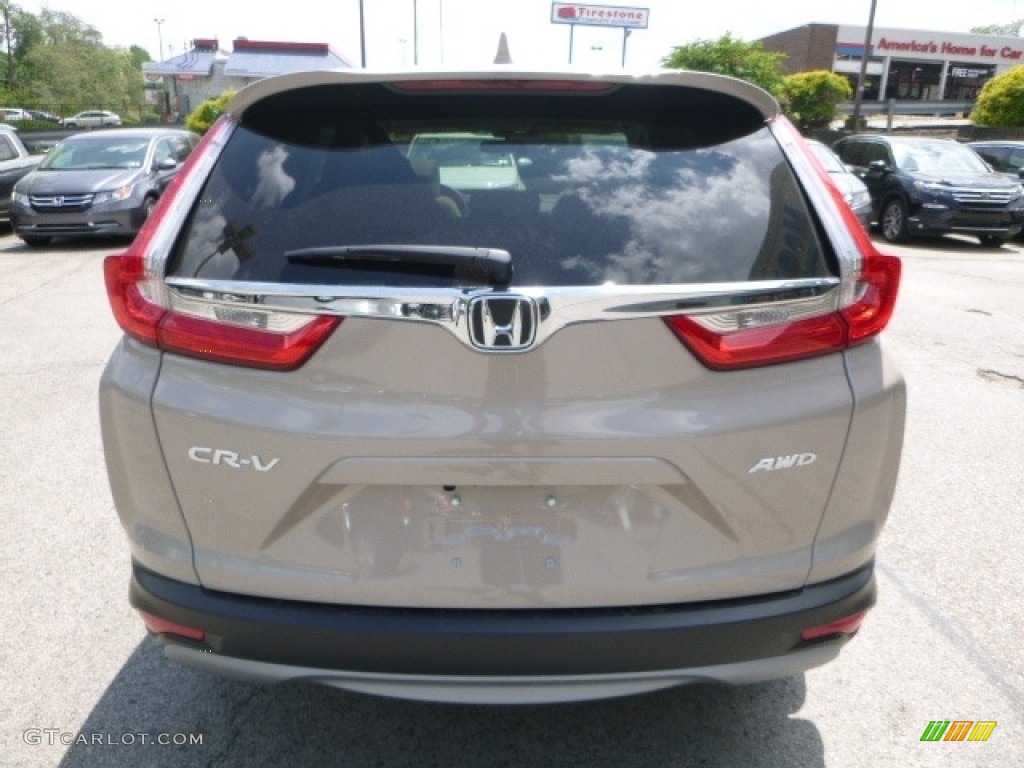 2017 CR-V EX AWD - Sandstorm Metallic / Ivory photo #3