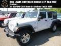 2017 Bright White Jeep Wrangler Unlimited Sport 4x4  photo #1