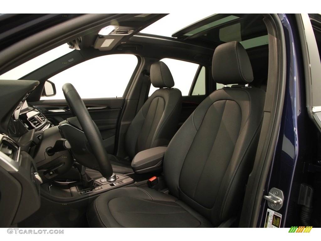 2017 X1 xDrive28i - Mediterranean Blue Metallic / Black photo #5