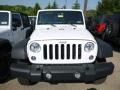 2017 Bright White Jeep Wrangler Unlimited Sport 4x4  photo #3