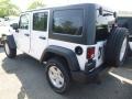 2017 Bright White Jeep Wrangler Unlimited Sport 4x4  photo #4