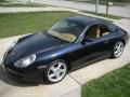 2001 Midnight Blue Metallic Porsche 911 Carrera Cabriolet  photo #8