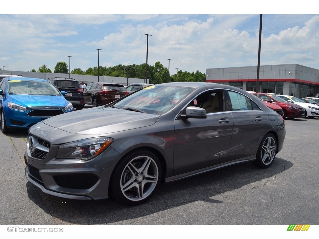 2014 CLA 250 - Mountain Gray Metallic / Beige photo #6