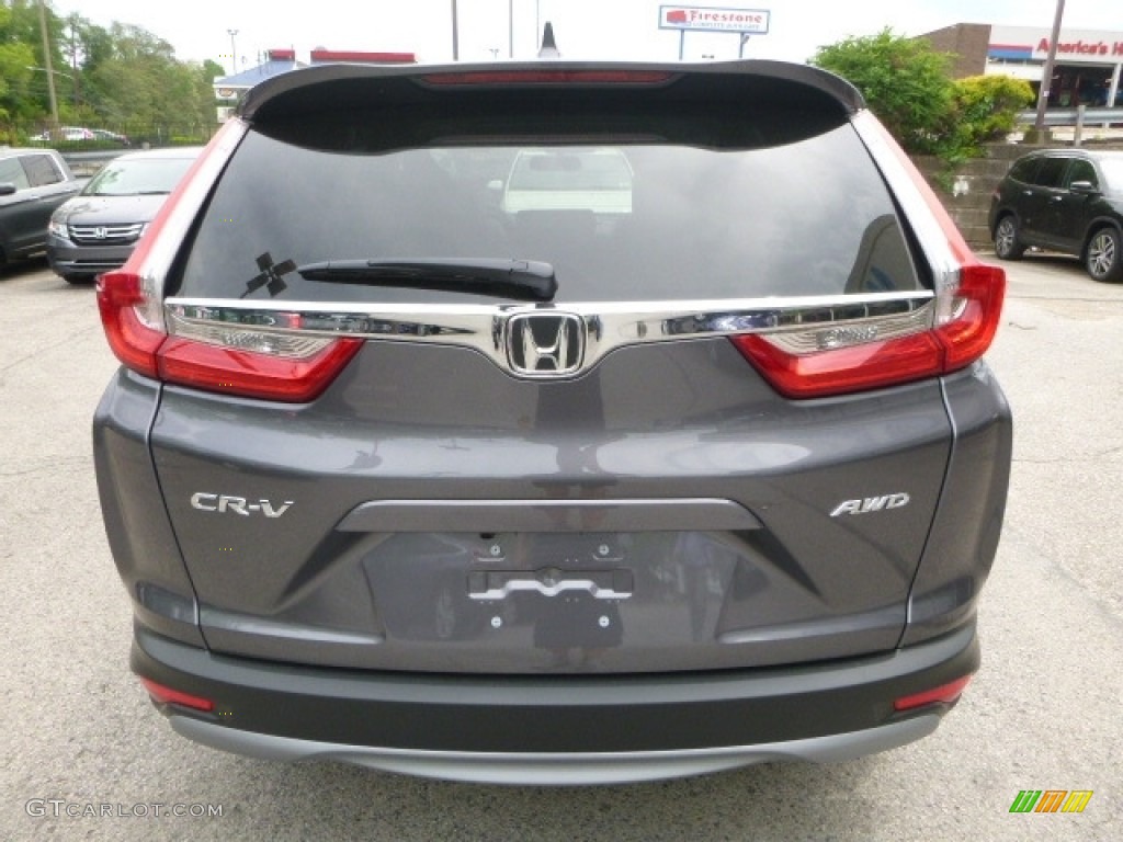 2017 CR-V EX AWD - Gunmetal Metallic / Gray photo #3