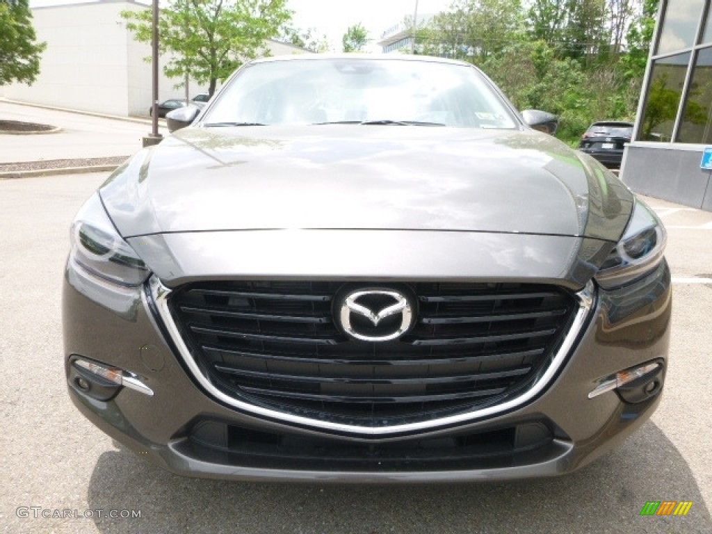2017 MAZDA3 Grand Touring 4 Door - Titanium Flash Mica / Parchment photo #4