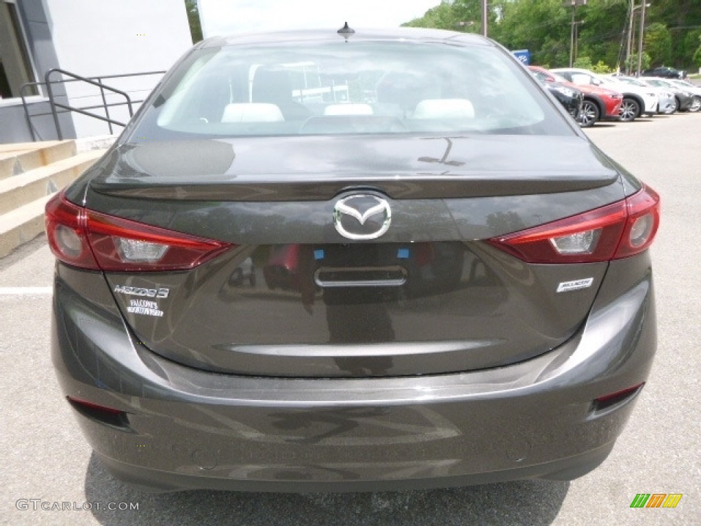 2017 MAZDA3 Grand Touring 4 Door - Titanium Flash Mica / Parchment photo #6
