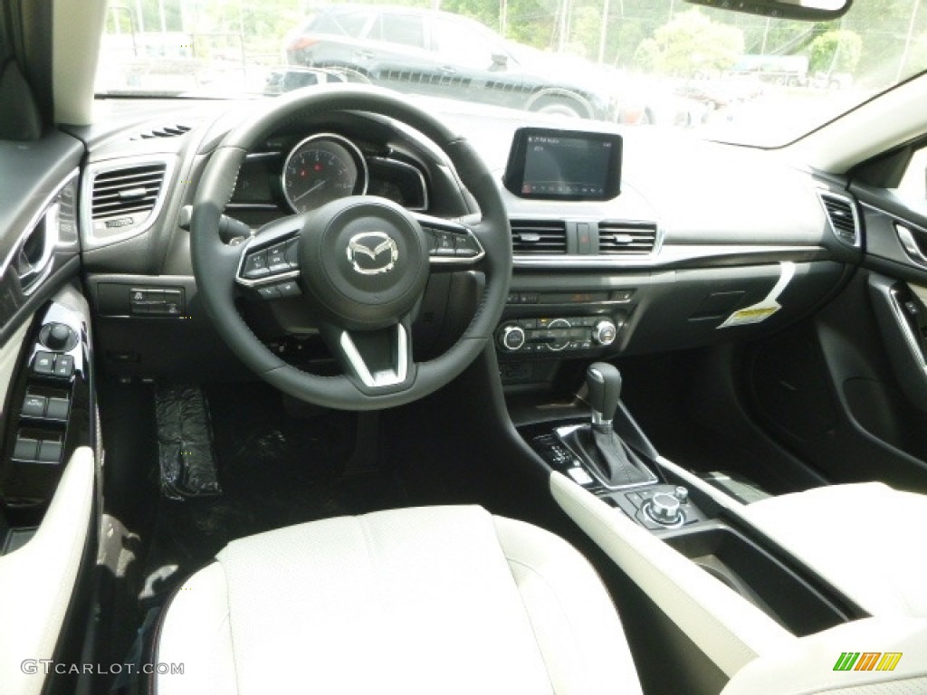 2017 MAZDA3 Grand Touring 4 Door - Titanium Flash Mica / Parchment photo #9