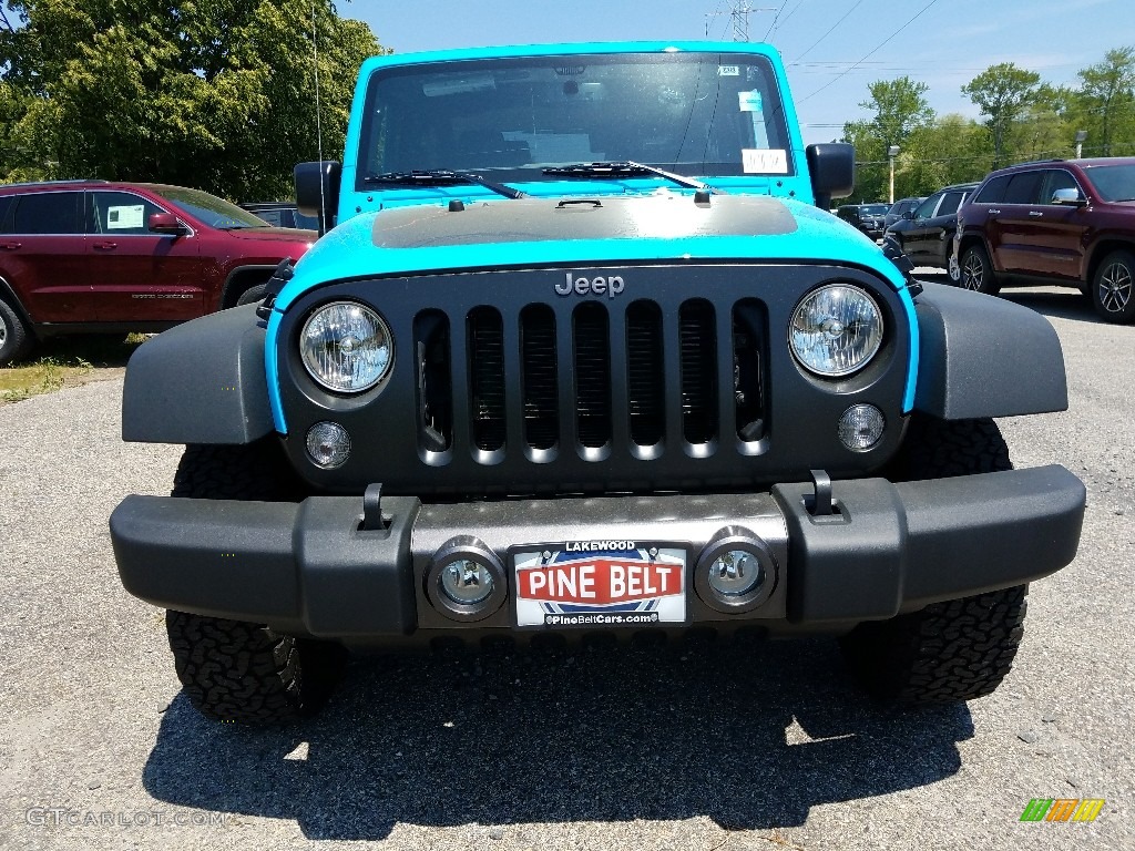 2017 Wrangler Big Bear Edition 4x4 - Granite Crystal Metallic / Black photo #2