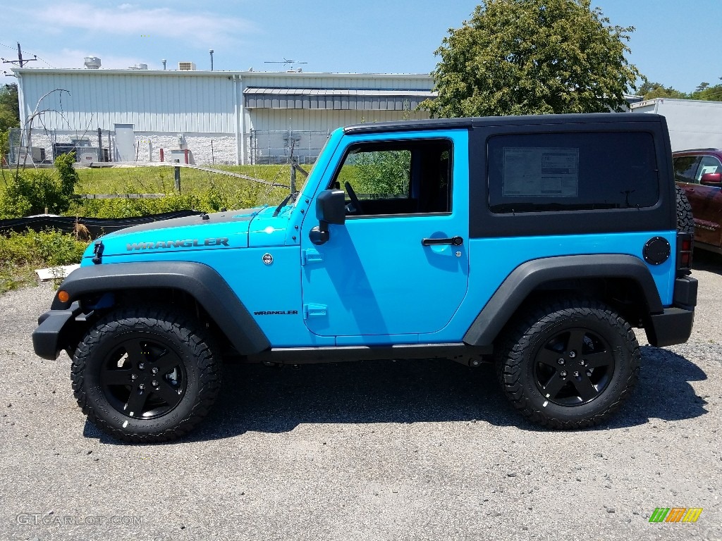 2017 Wrangler Big Bear Edition 4x4 - Granite Crystal Metallic / Black photo #3