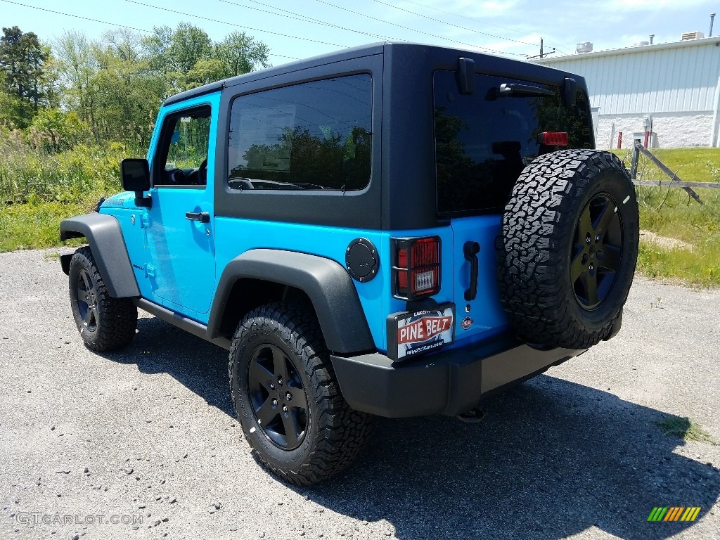 2017 Wrangler Big Bear Edition 4x4 - Granite Crystal Metallic / Black photo #4