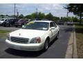 2002 White Diamond Pearl Cadillac DeVille Sedan  photo #4