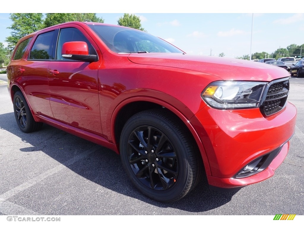 2017 Durango GT - Redline / Black photo #4