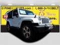 2017 Bright White Jeep Wrangler Sahara 4x4  photo #1