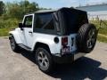 2017 Bright White Jeep Wrangler Sahara 4x4  photo #4