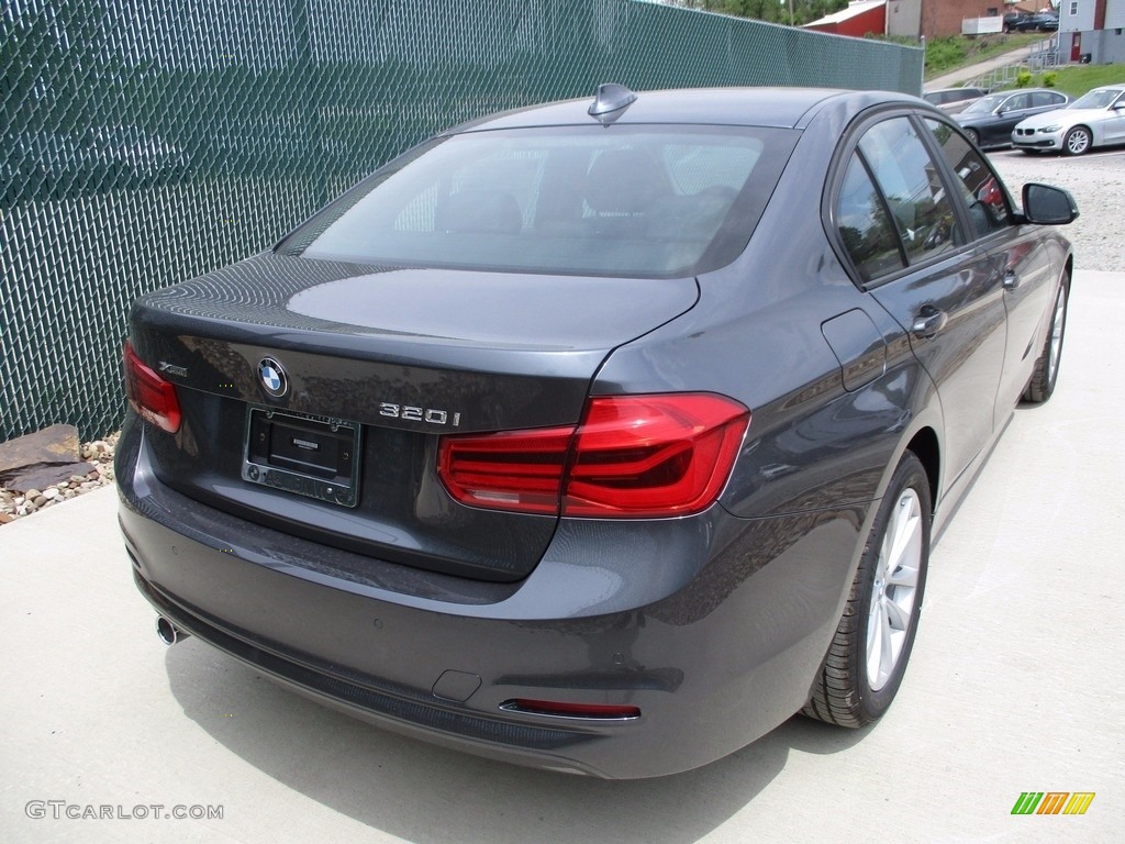 2017 3 Series 320i xDrive Sedan - Mineral Grey Metallic / Black photo #4